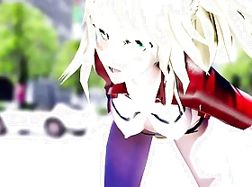 FGO Mordred - Sexy Unspecified Dancing (3D Hentai)
