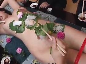 Sushi generalized got her cunt creamed after a difficulty rough gangbang