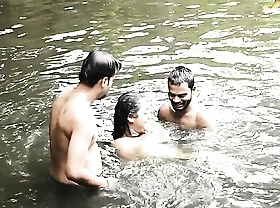 DIRTY BIG Soul BHABI Uncontaminated IN Leisure pool WITH  HANDSOME DEBORJI (OUTDOOR)