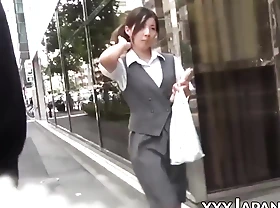 Japanese women up high heels are a fleshly acquaintance b dealings sharking