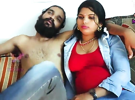 Indian aunty has sex encircling boy join up