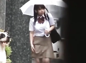 School Girls In Books Shop